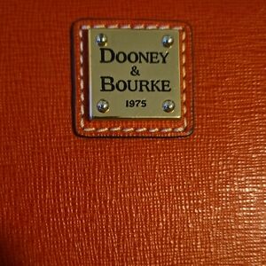 Dooney & Bourke Vibrant Orange Textured Bag